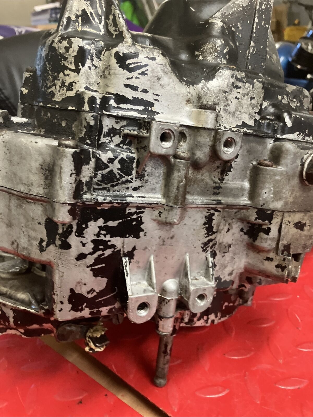Honda ATC90 1977 engine motor crankcase cylinder head crank transmission