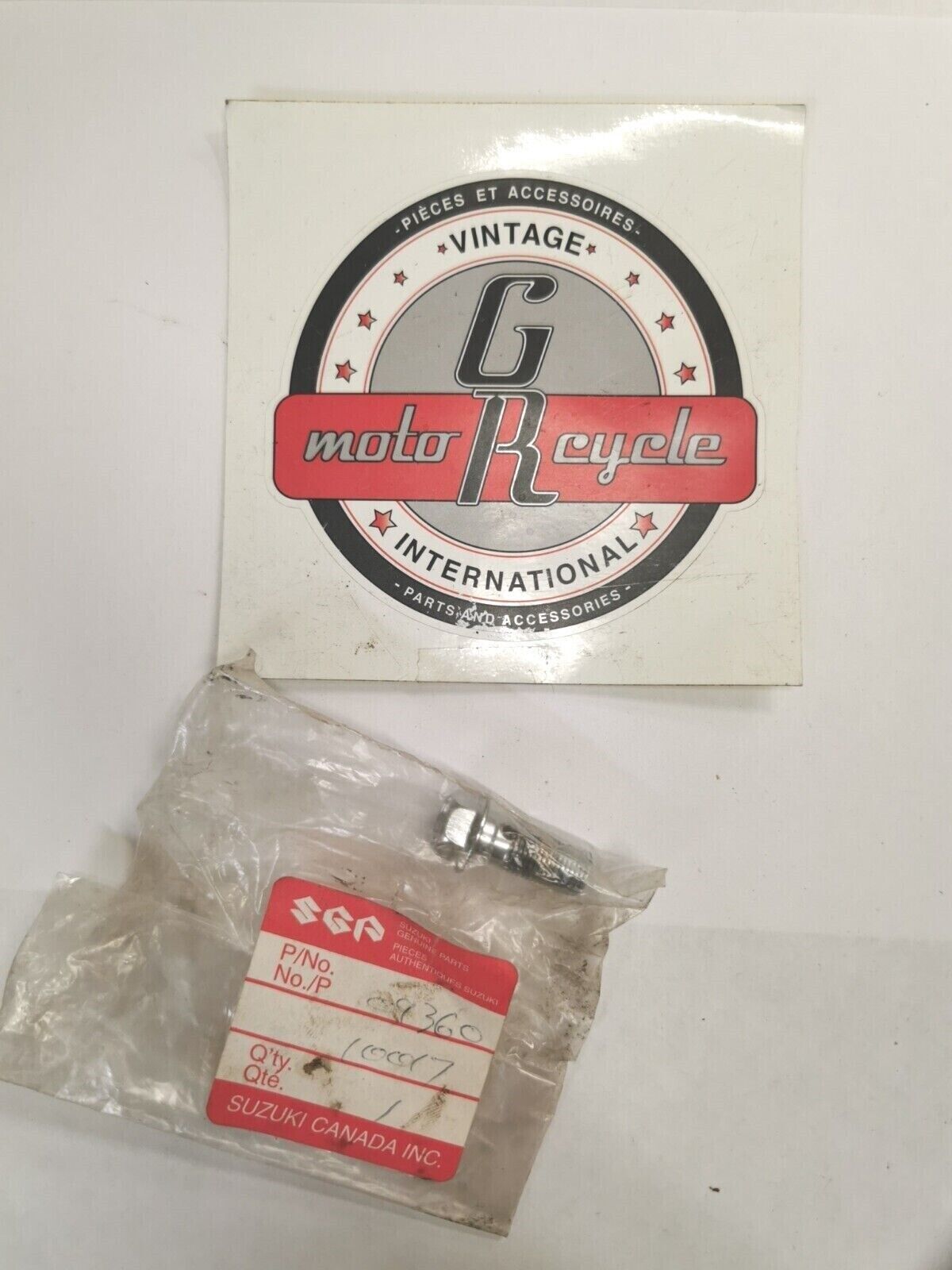 NOS SUZUKI GV1400 GT185 UNION BOLT 09360-10017 S29