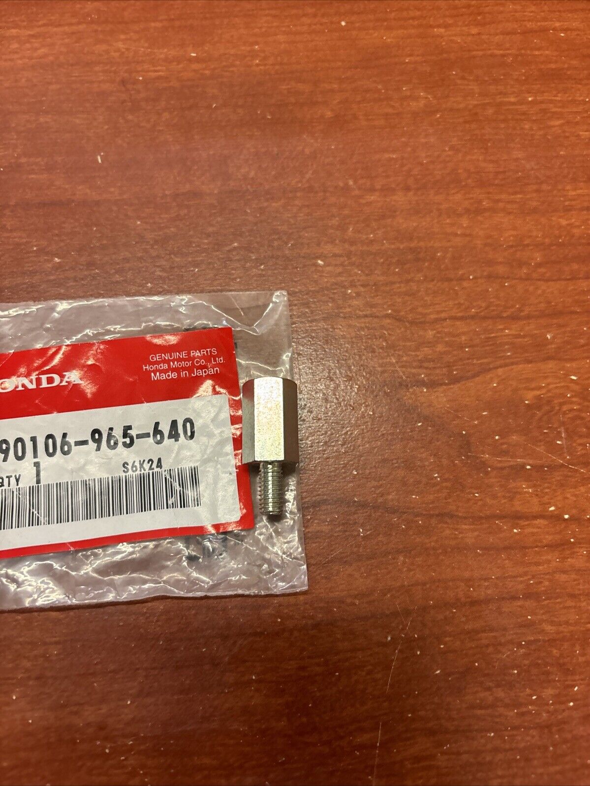 NOS Honda 1993 - 2006 TRX300EX REFLECTOR BOLT 90106-965-640 H135
