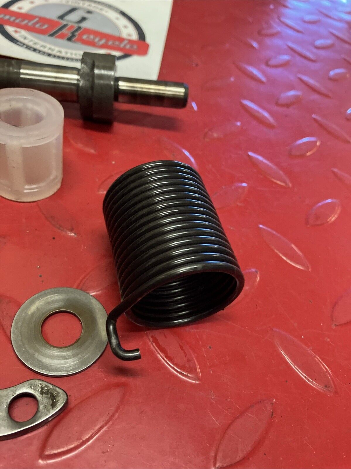 Suzuki RV90 1975 kickstarter kick starter shaft spindle gear
