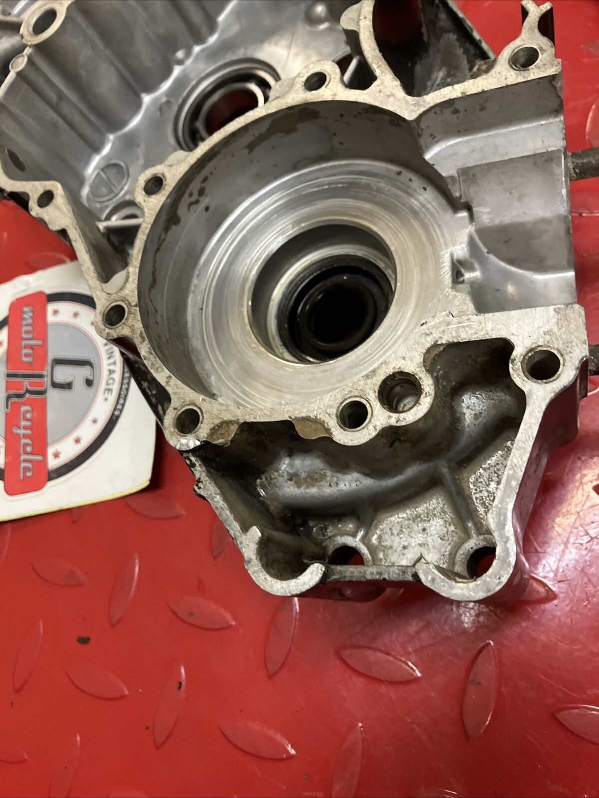 Kawasaki G4TR 1972 left right crankcase 1970 1971 1973