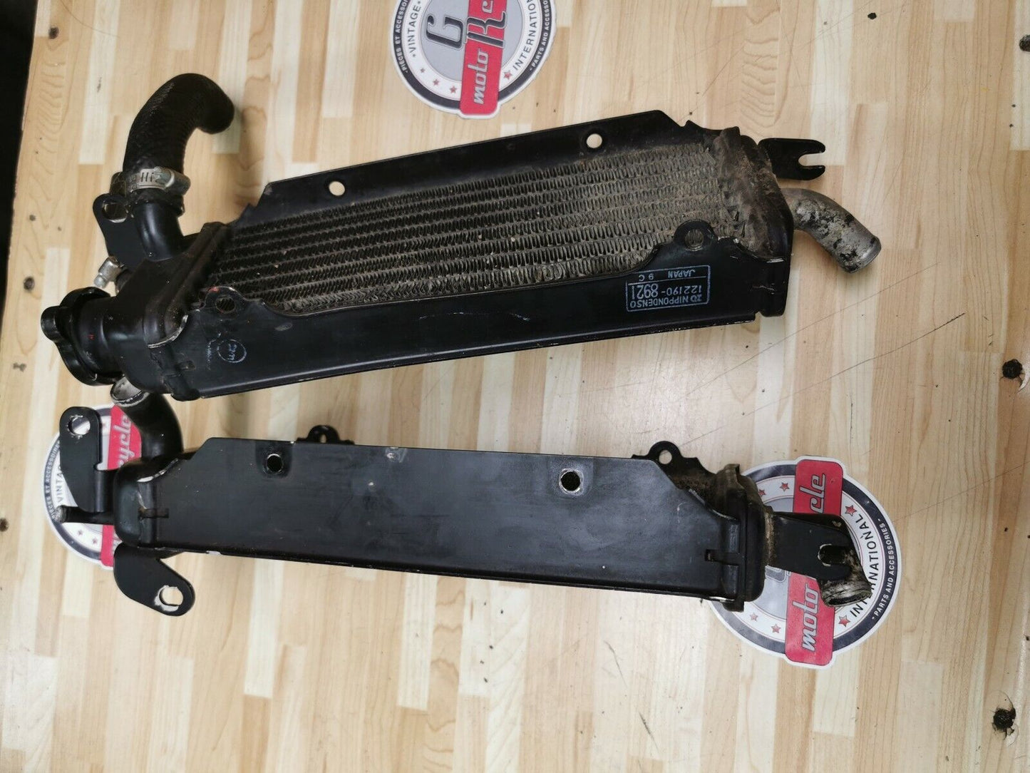 Suzuki RM125 1984 left right radiator set 1985 17710-14502