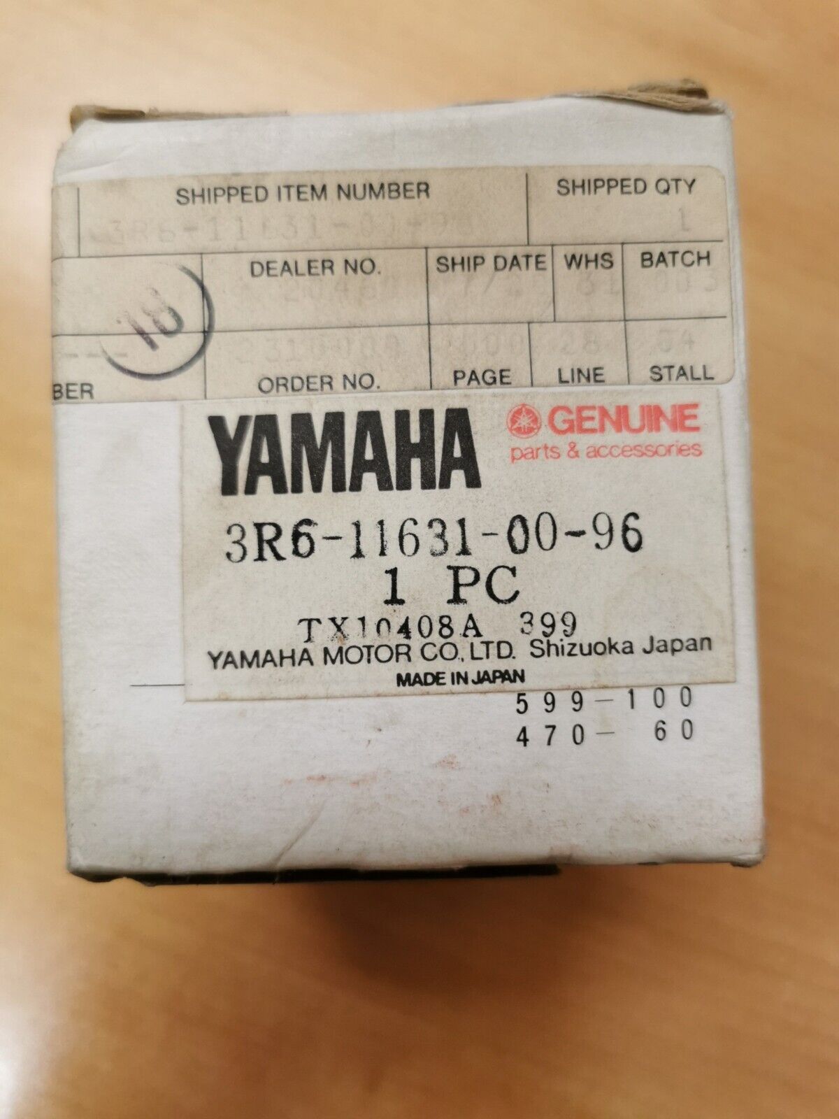 NOS YAMAHA 1979 IT175 Piston 3R6-11631-00-96 Y45