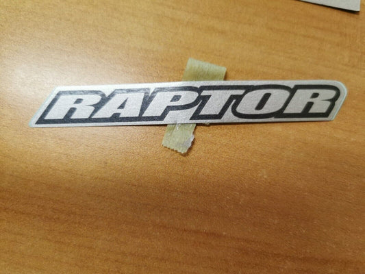 NOS YAMAHA RAPTOR 660R 2001 EMBLEM LABEL 1 5LP-21565-10 Y49