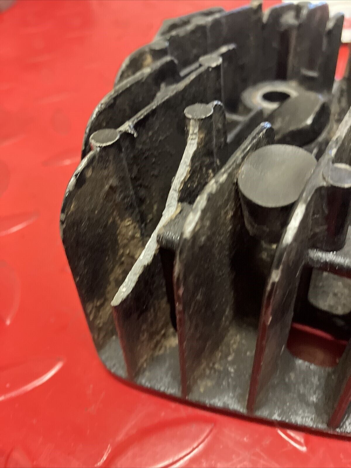 Suzuki RV125 1973 cylinder head jug barrel cover