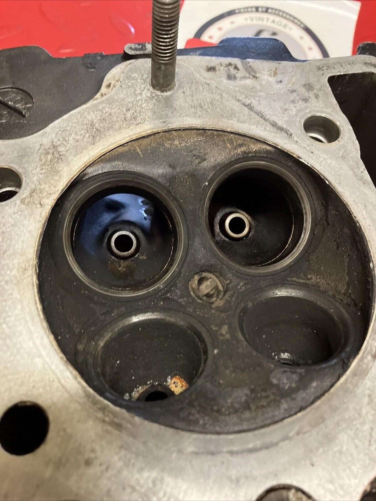 Honda XR350R 1985 cylinder head