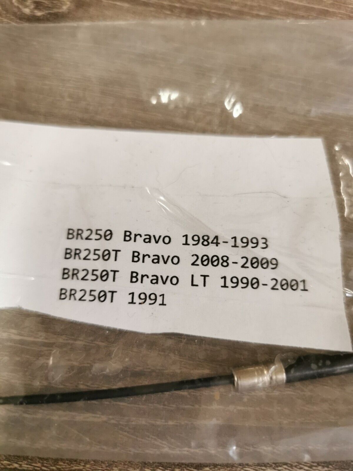 NOS KIMPEX BRAVO BR250 BR250T CABLE CHOKE 05-146-24 J41