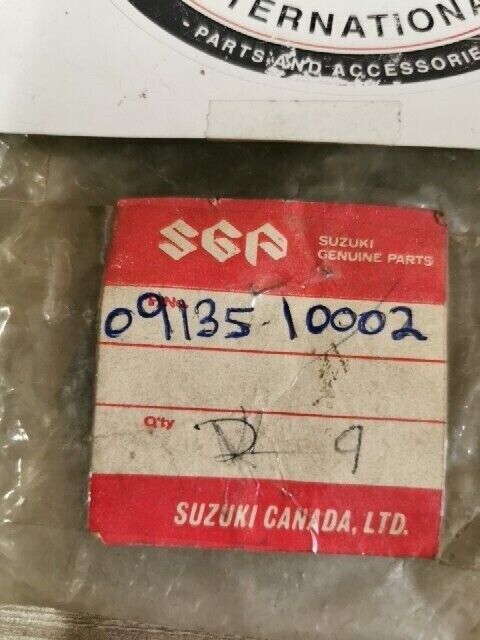 NOS SUZUKI TM250 T3502 TS100 T500 TC100 GT250 T350J BOLT 09135-10002 S46