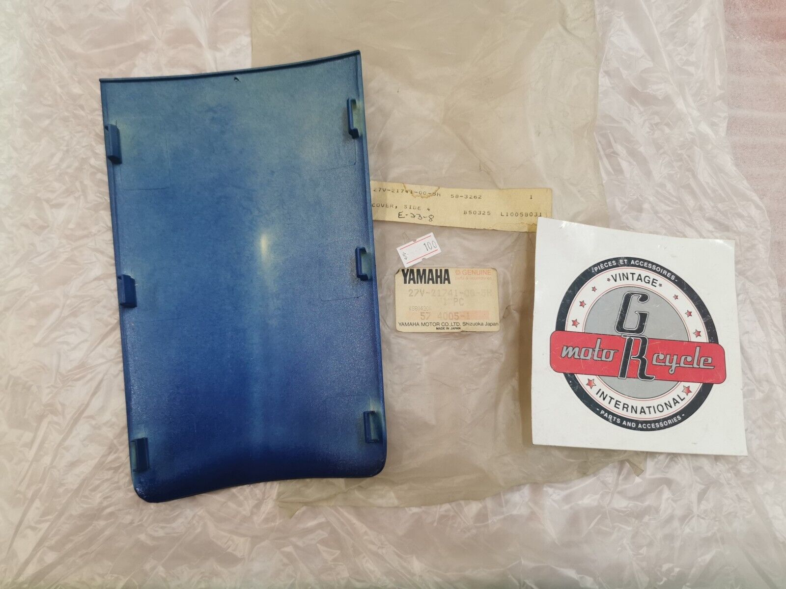 NOS YAMAHA CE50 JOG  COVER SIDE 4 27V-21741-00-5H Y13