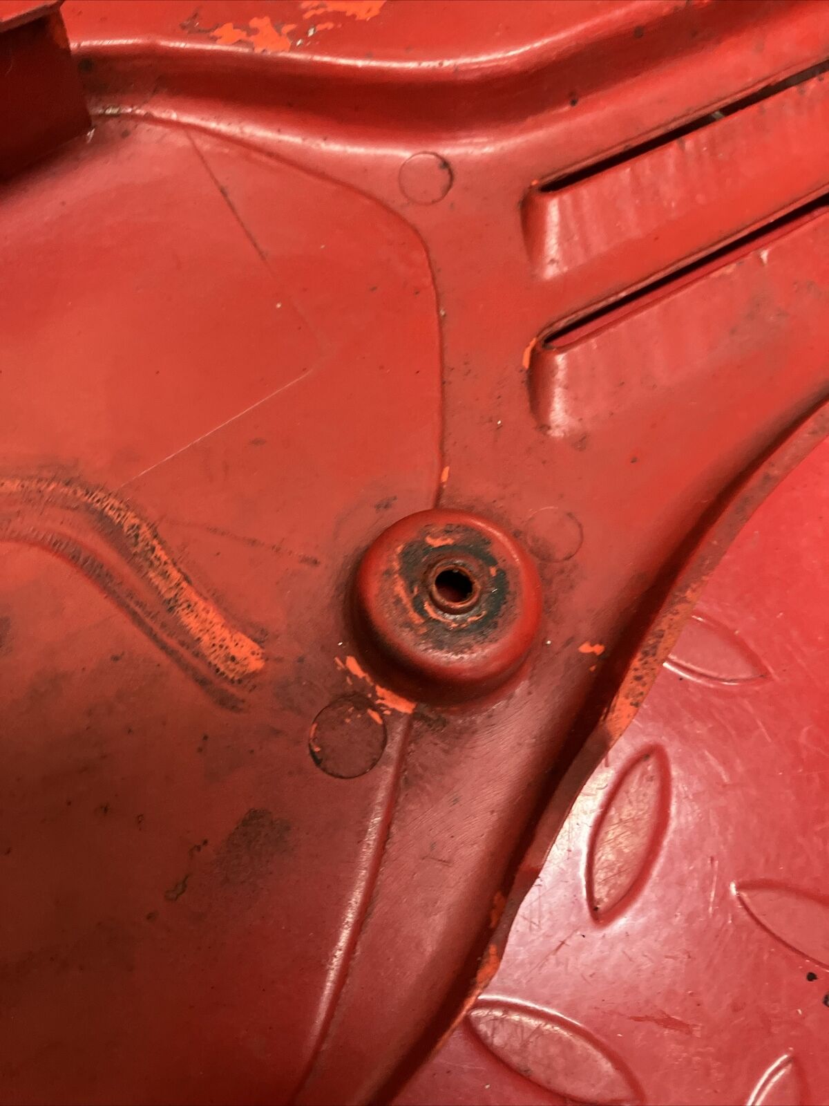 Honda CR80R 1986 left side cover panel 1985 1987