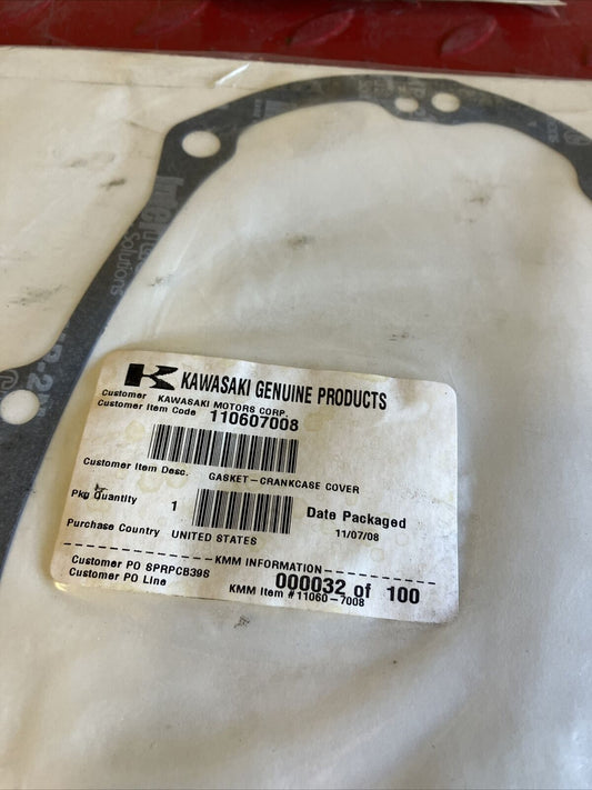 NOS Kawasaki FH451V FH500V FH531V FH541V FH580V Crankcase cover gasket K10