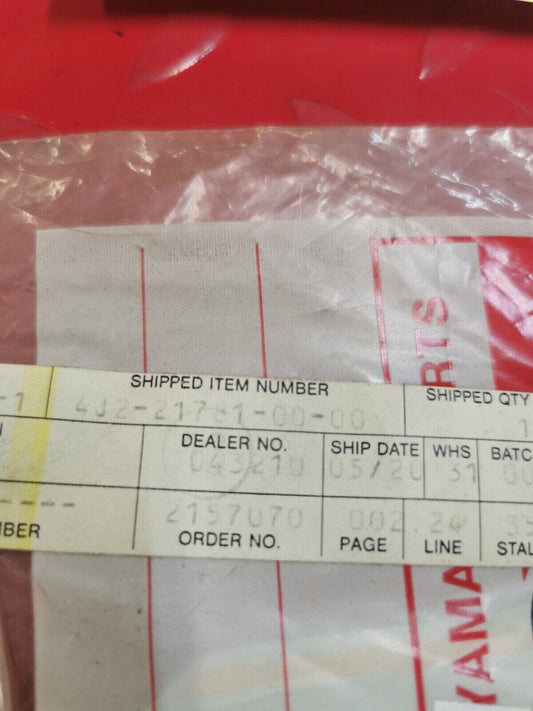 NOS YAMAHA MJ50 1982 EMBLEM 1 4J2-21781-00-00 Y28