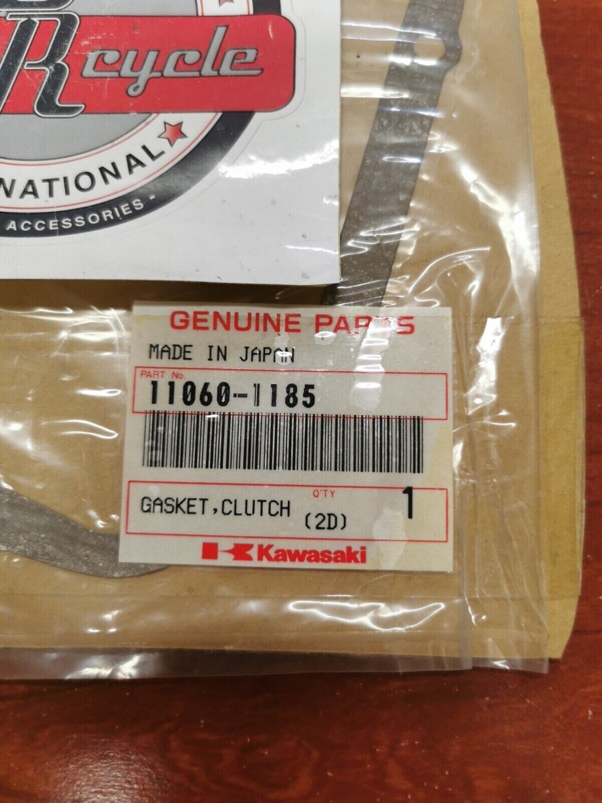 NOS Kawasaki 1992 - 1996 1998 KX250 CLUTCH COVER GASKET 11060-1185 K36
