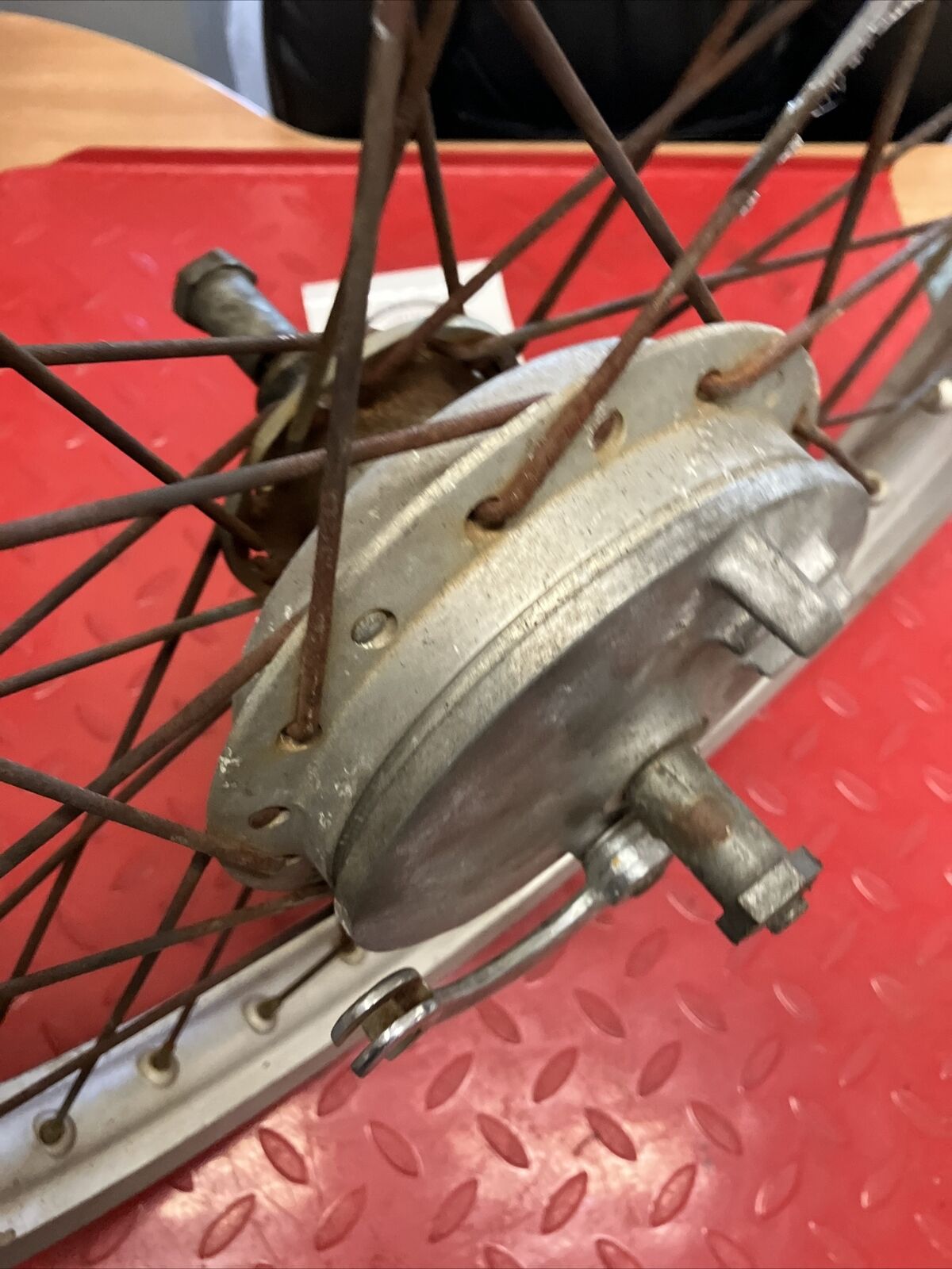 Kawasaki KD125 KD175 1975 1976 1977 1978 1979 Front wheel