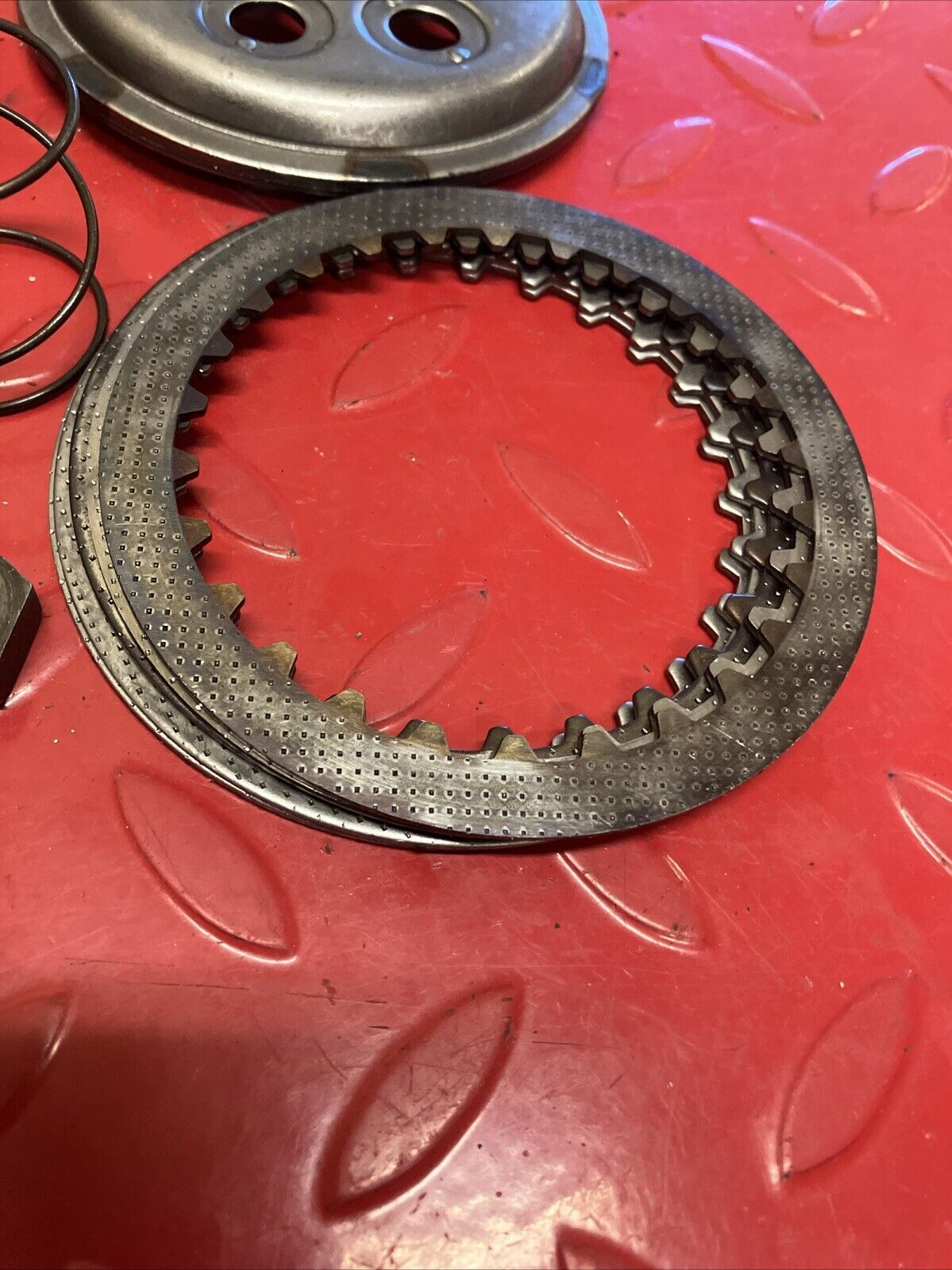 Suzuki RV90 1975 clutch hub pressure plate etc