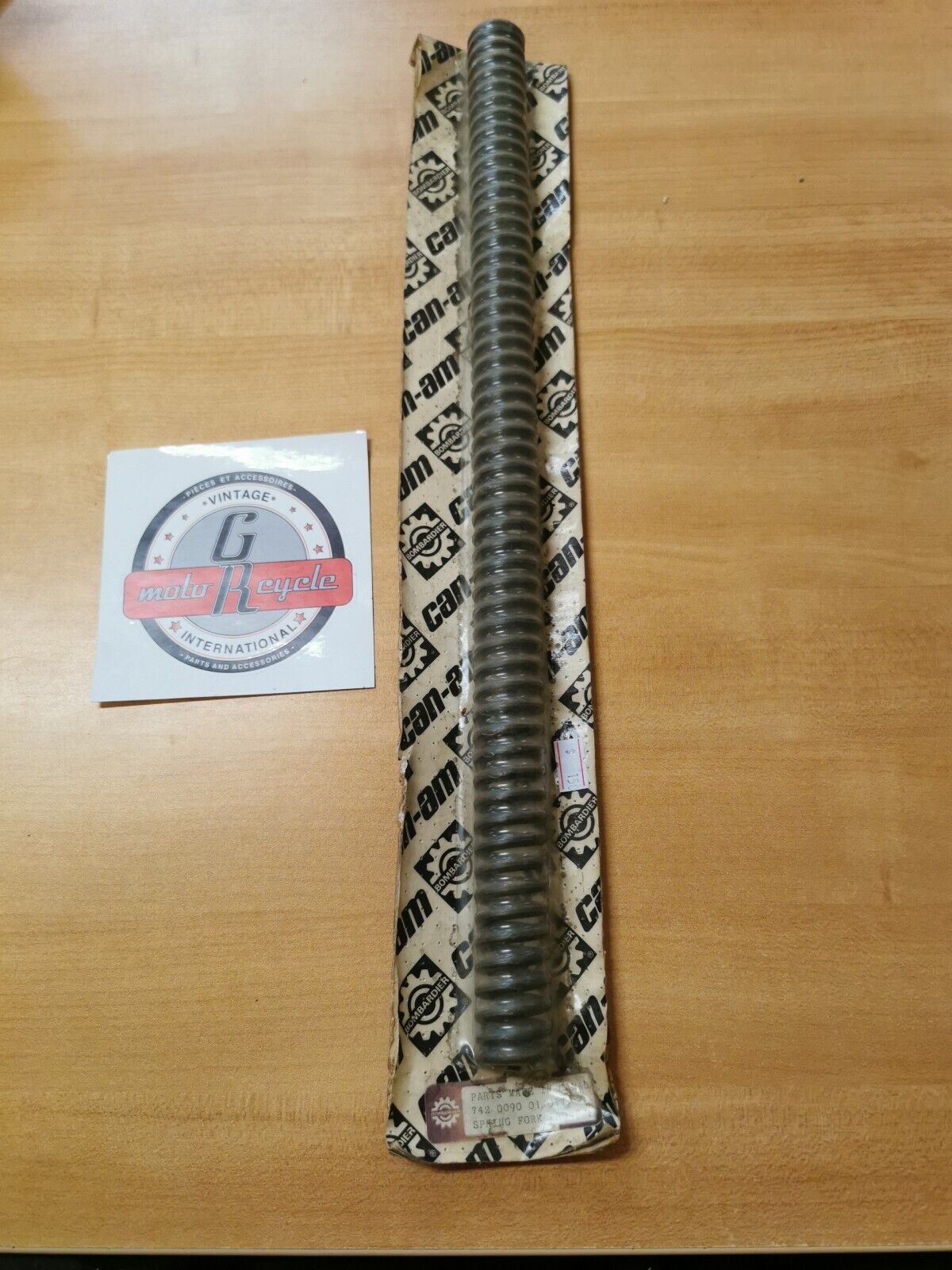 NOS Can-Am SPRING FORK FRONT 19 742-0090-01 CA1