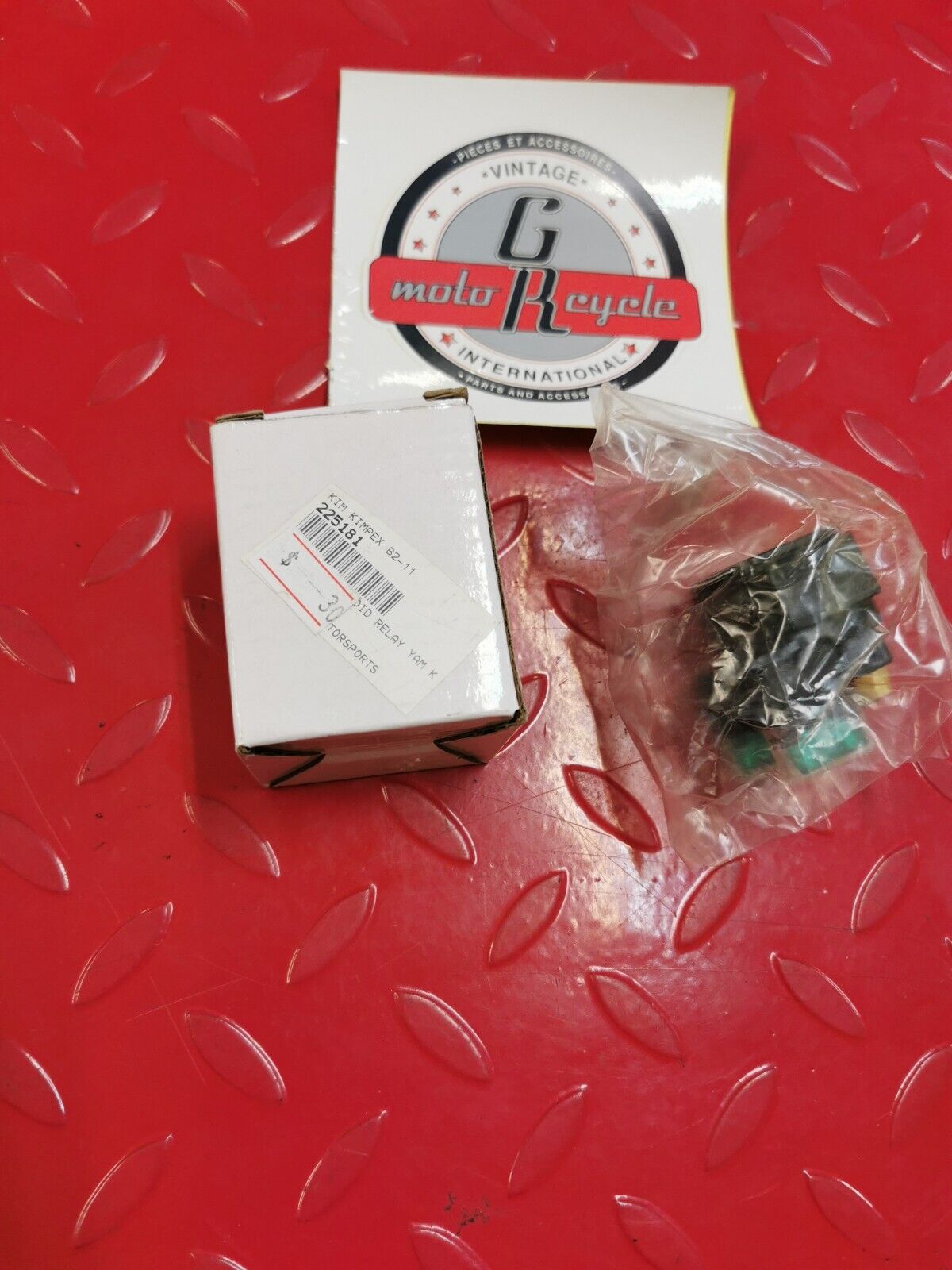 NOS KIMPEX TW200 GTS1000 XV1600 XV1700 Starter Relay Solenoid Switch 225181 J3