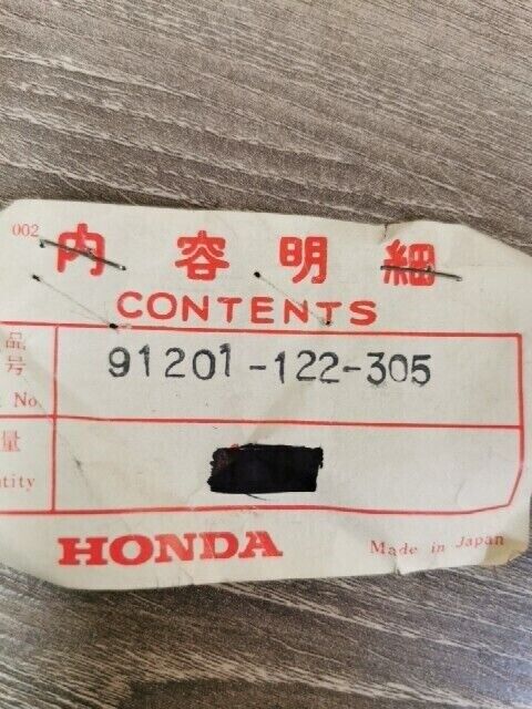 NOS HONDA MR50 1974 1975 OIL SEAL 17X35X9 91201-122-305 H79