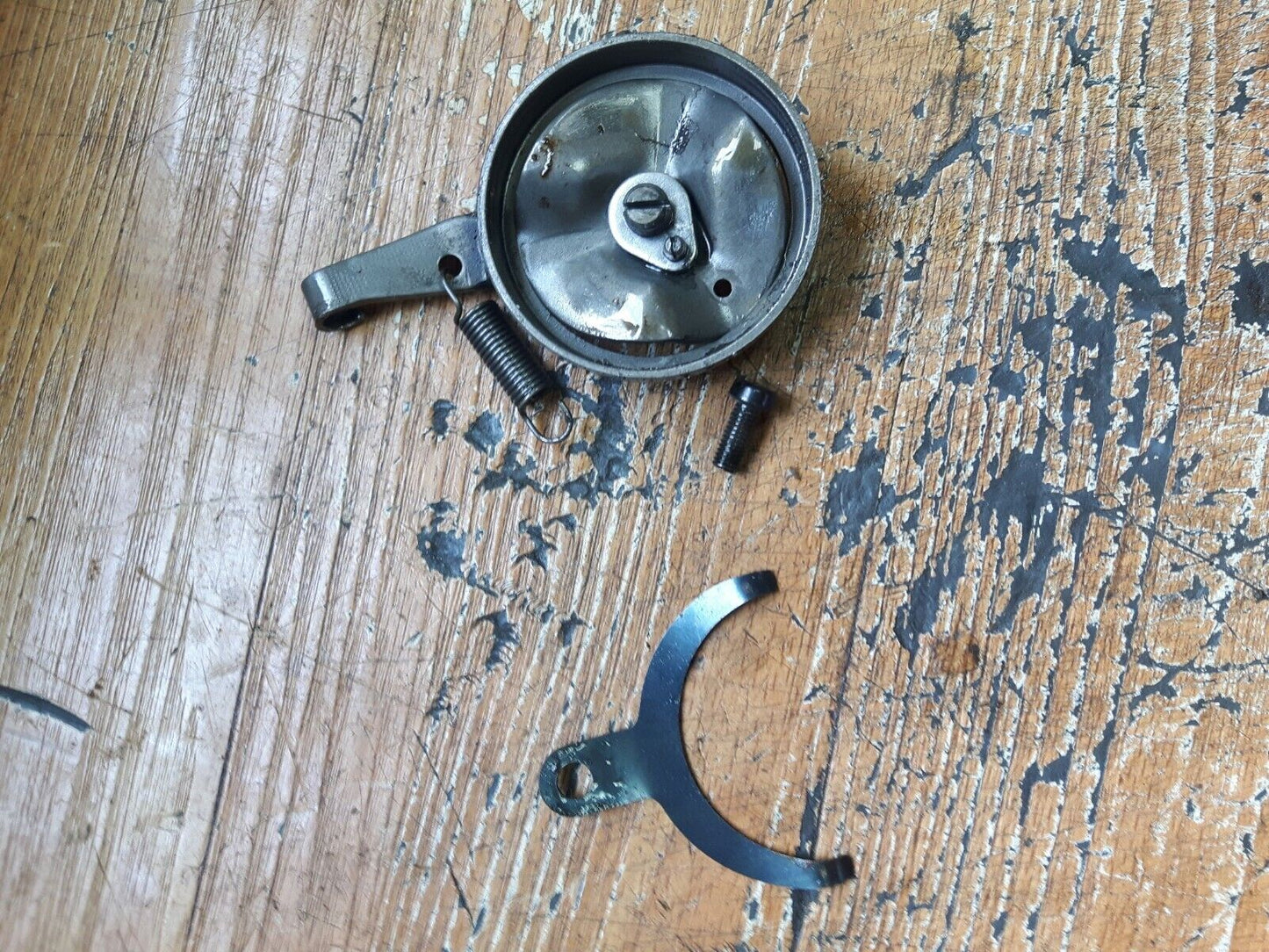 Can-Am MX-2 250 1976 clutch lifter arm lever release adjuster
