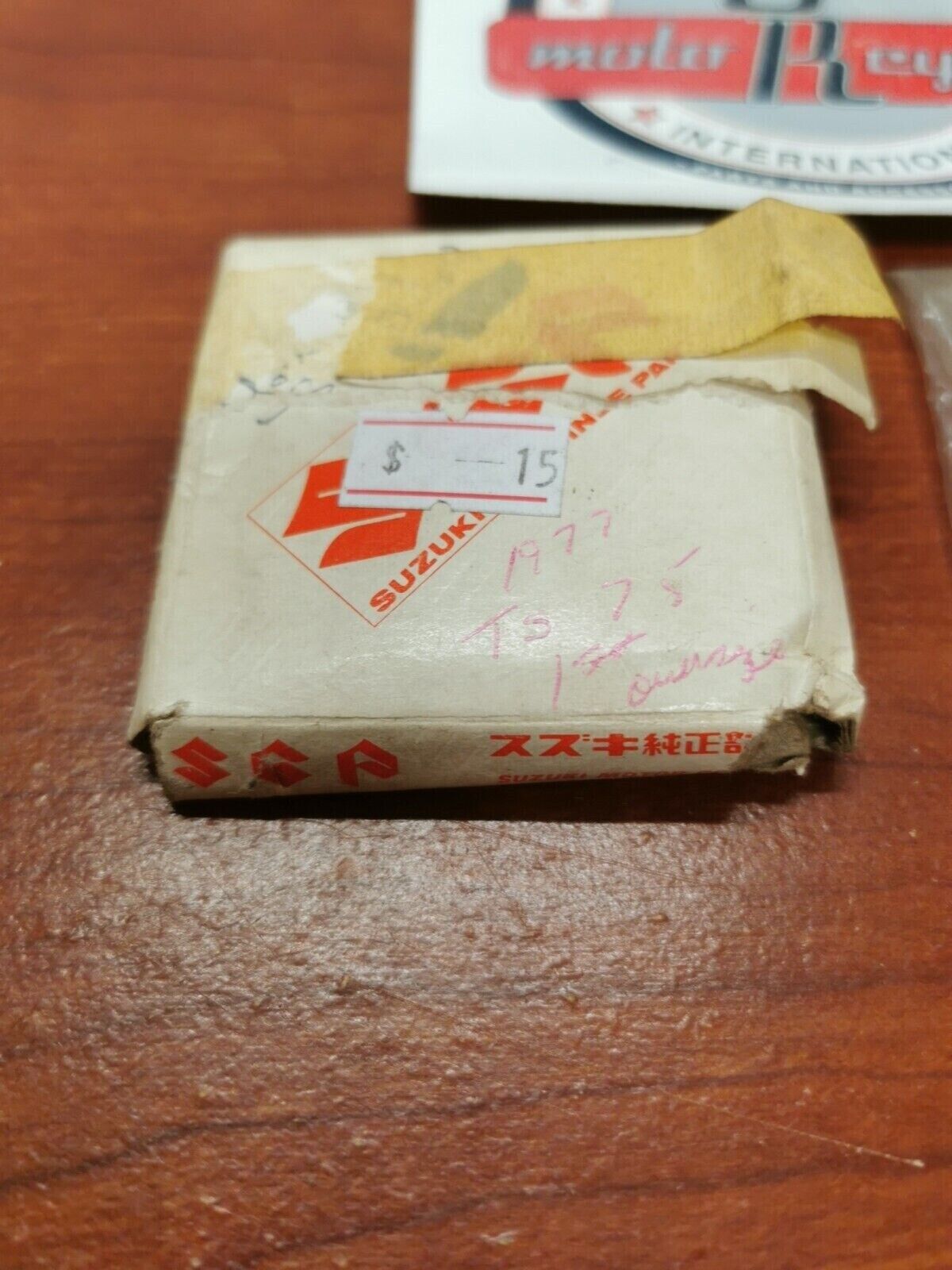 NOS Suzuki TM75 TS75 PISTON RING SET (OS:0.25) 12140-26100-025 S20