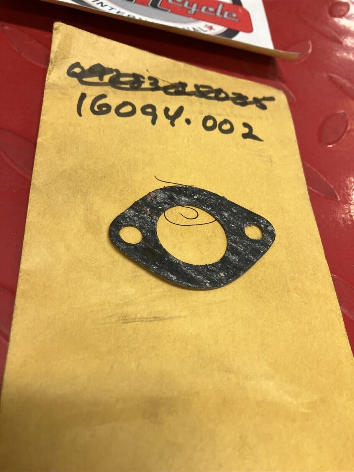 NOS KAWASAKI KD80 KE100 OIL PUMP GASKET 16094-002 K21