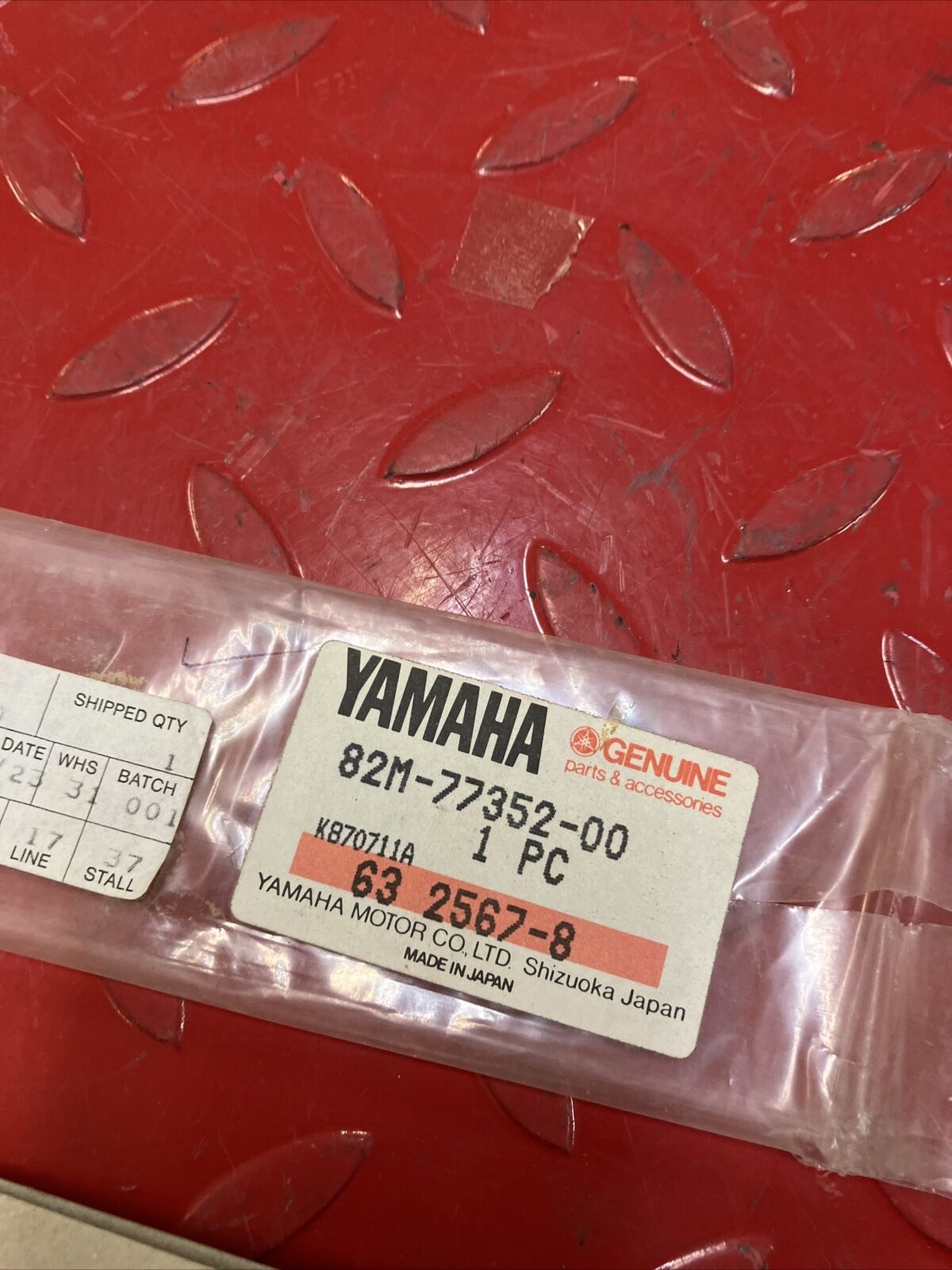 NOS Yamaha ex570 1987 1988 1989 DECAL EMBLEM 2 82M-77352-00-00 Y36