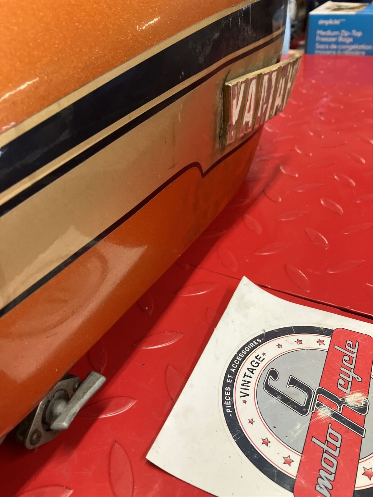 Yamaha TX750 1973 Fuel tank gas petrol reservoir
