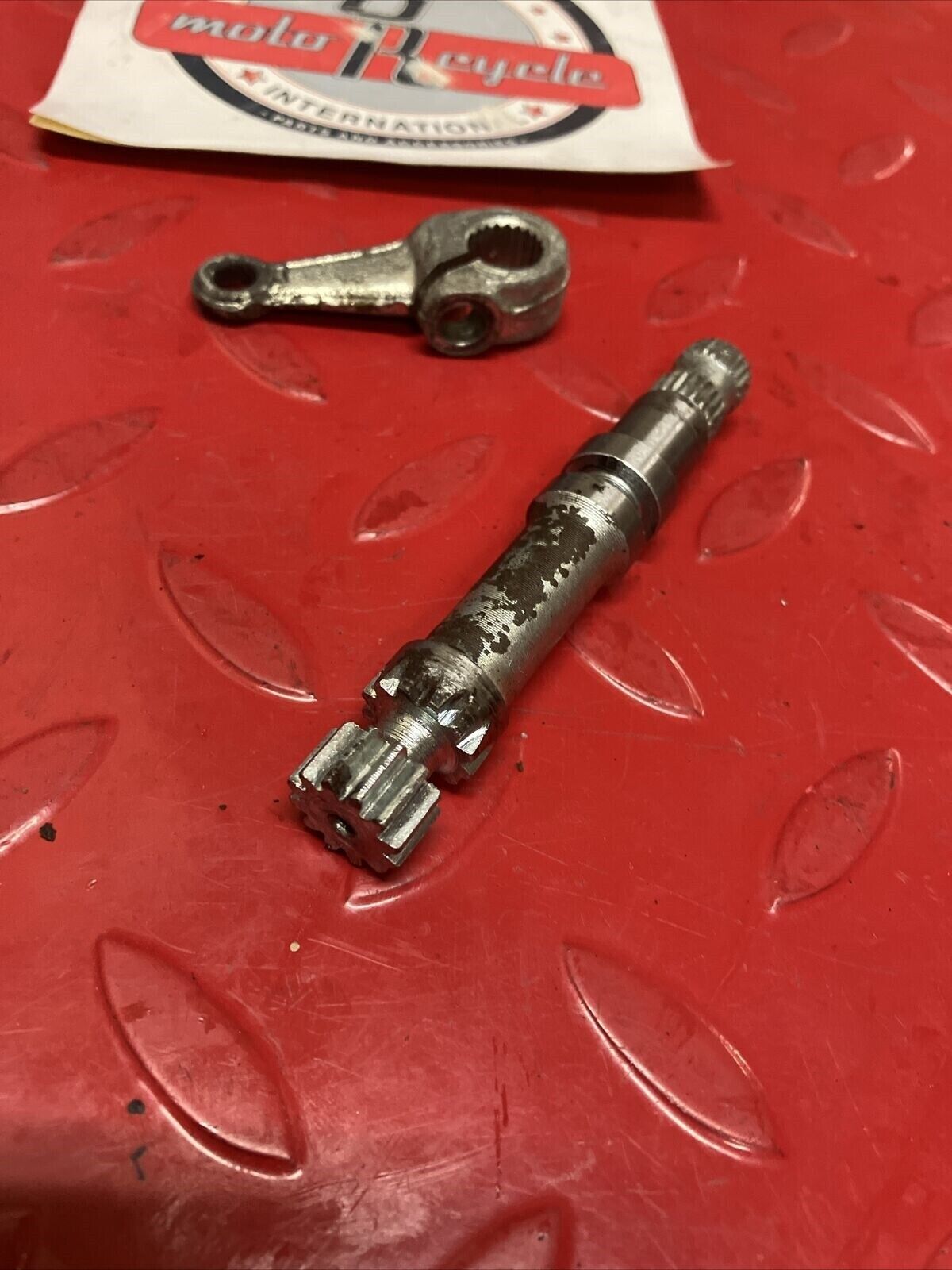 Suzuki DS100 1980 clutch actuator arm release lifter