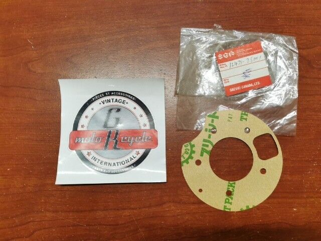 NOS Suzuki TC100 TS100 TC90 TS90 INNER DISC VALVE GASKET 12471-25001 S32