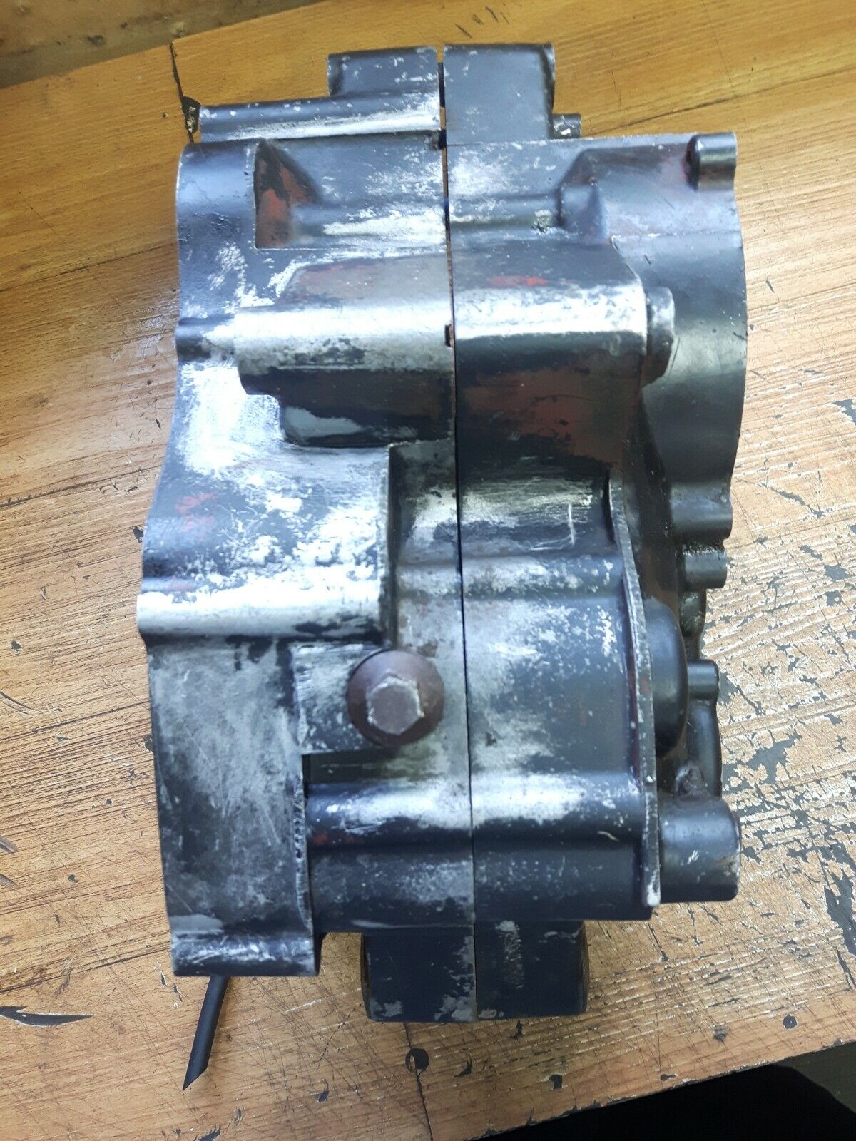 Yamaha YZ125 1986 crankcase crank case motor engine bottom end 1987