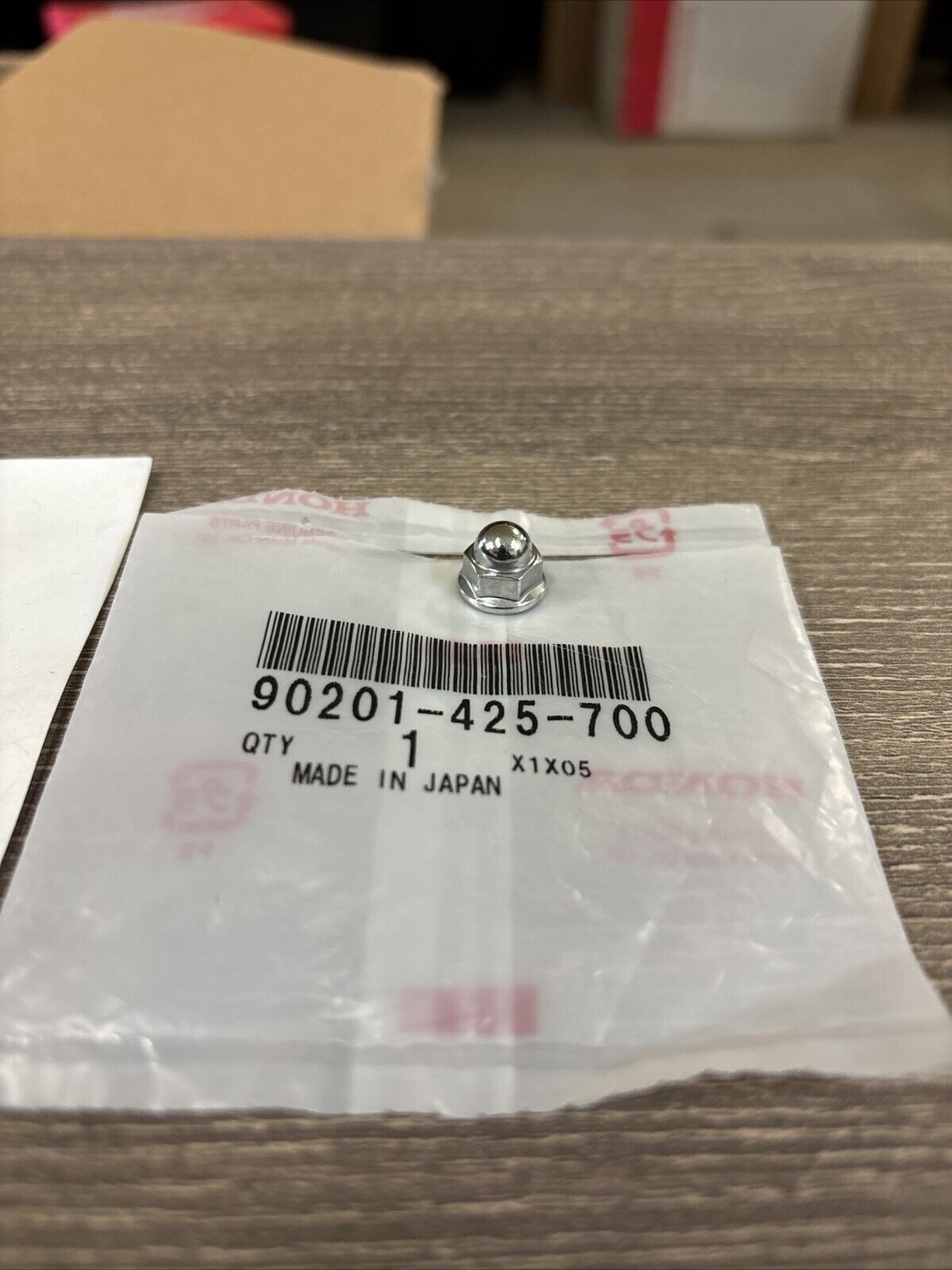 NOS Honda CB1300 A F CB600F CB900F CAP NUT 6MM 90201-425-700 H130