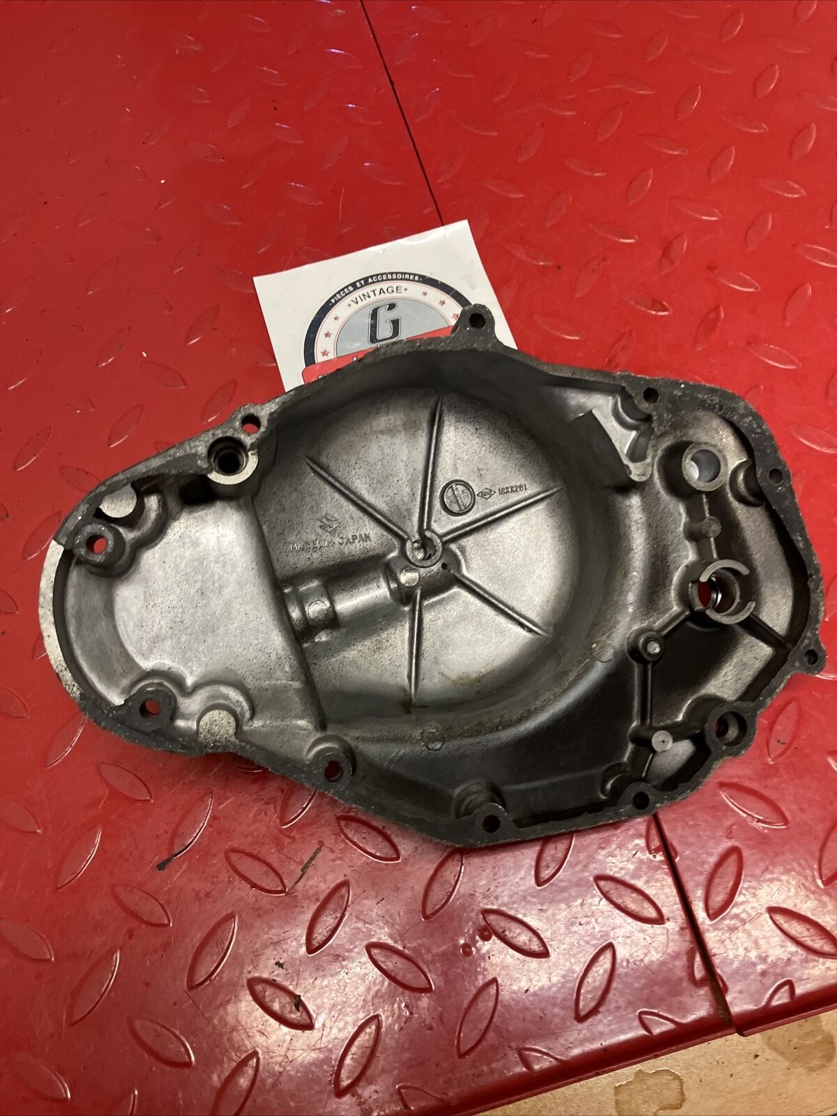 Suzuki DS100 1978 Right crankcase clutch cover