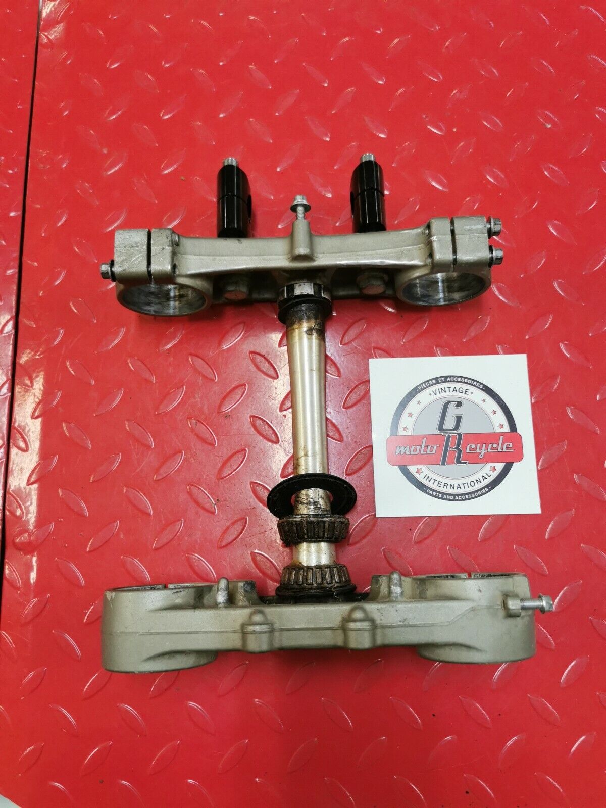 Yamaha YZ250F 2008 steering stem triple clamp tree 5XC-23340-P0-00