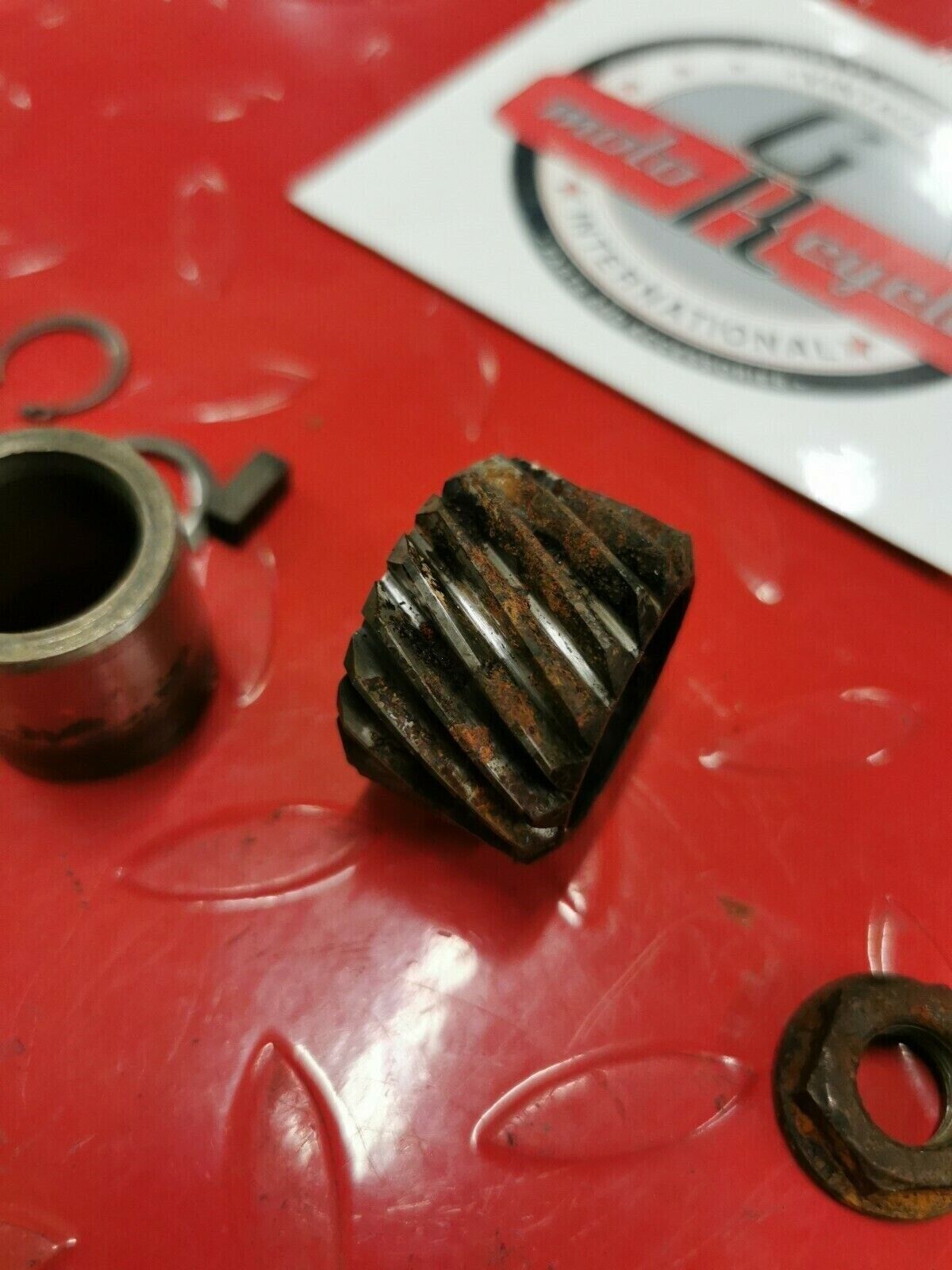 Yamaha MX100 1980 crankshaft primary drive gear