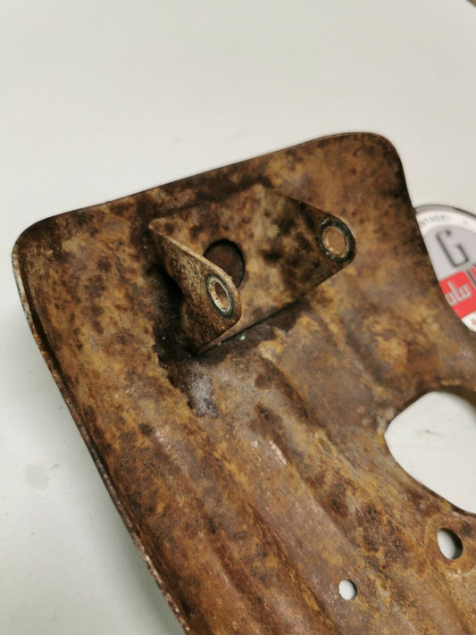 Honda XR80R 1993 engine motor crankcase protector bas guiard skidplate skid plat