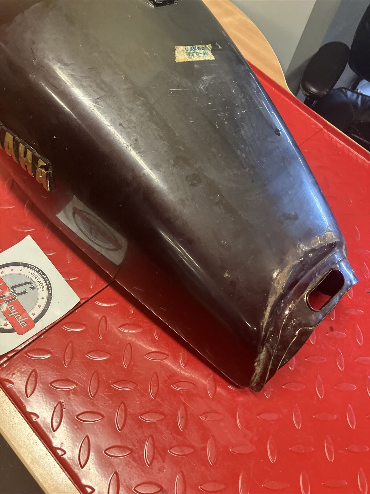 Yamaha XV750 1981 1982 1983 Virago 750 Fuel tank gas petrol reservoir
