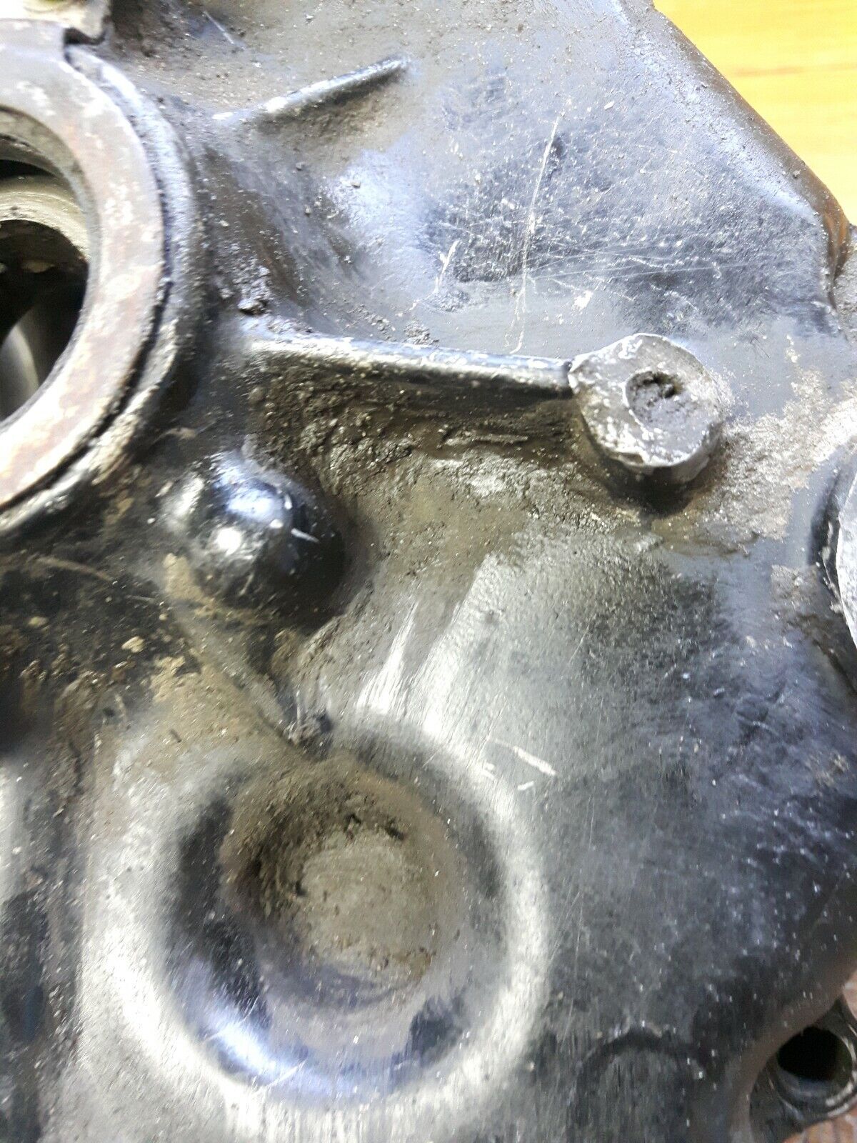 Kawasaki KLX125L 2003 crankcase crank cases left right 2004 KLX125