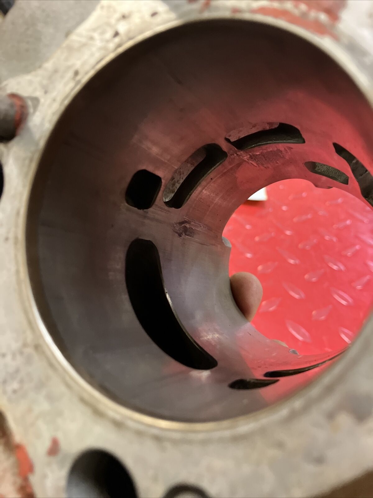 Kawasaki KDX200 1987 cylinder jug barrel 1986