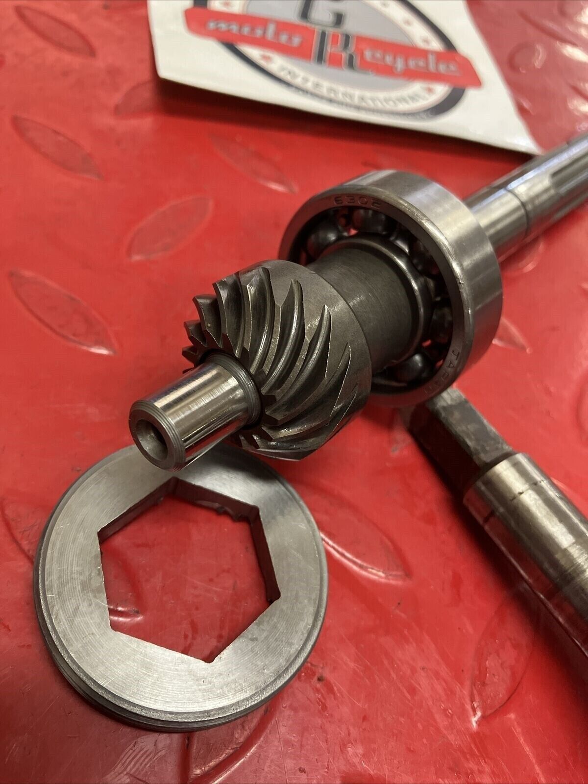 Yamaha MJ50 1982 Towny Drive driven shaft pinion transmission main axle LC50