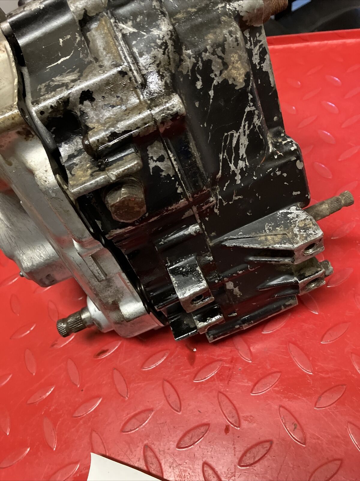 Honda XR100 1984 engine mottor bottom end crankcase crankshaft transmission