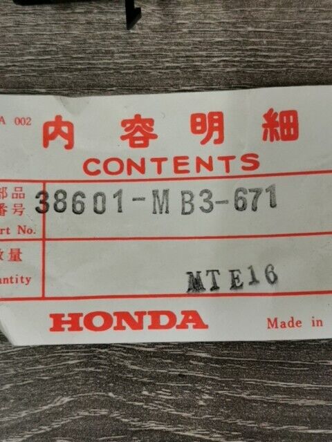 NOS HONDA CH125 CH150 CH250 CN250 RELAY POSITION 38601-MB3-671 H94
