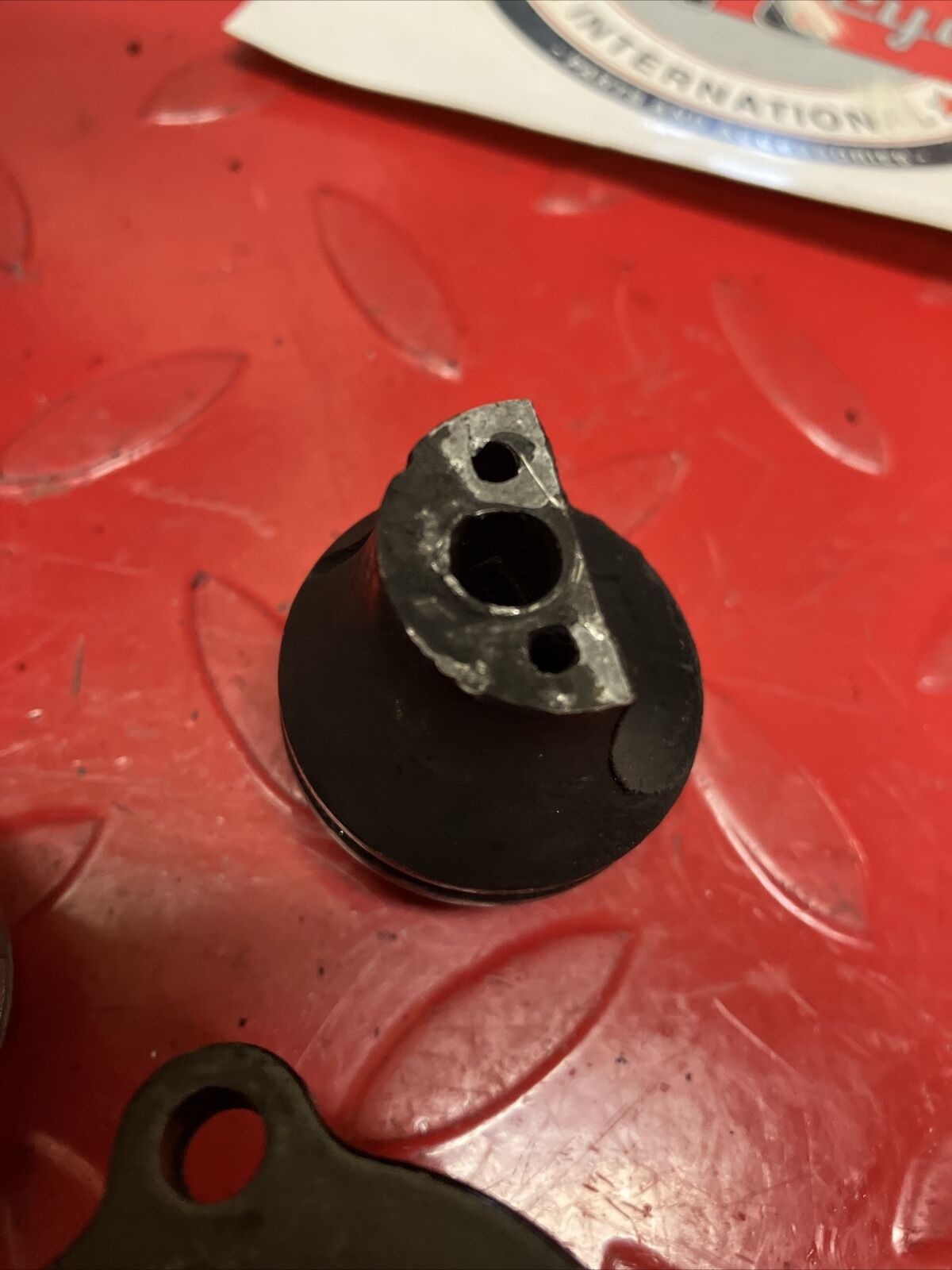 Yamaha YZ125 1983 exhaust power valve holder