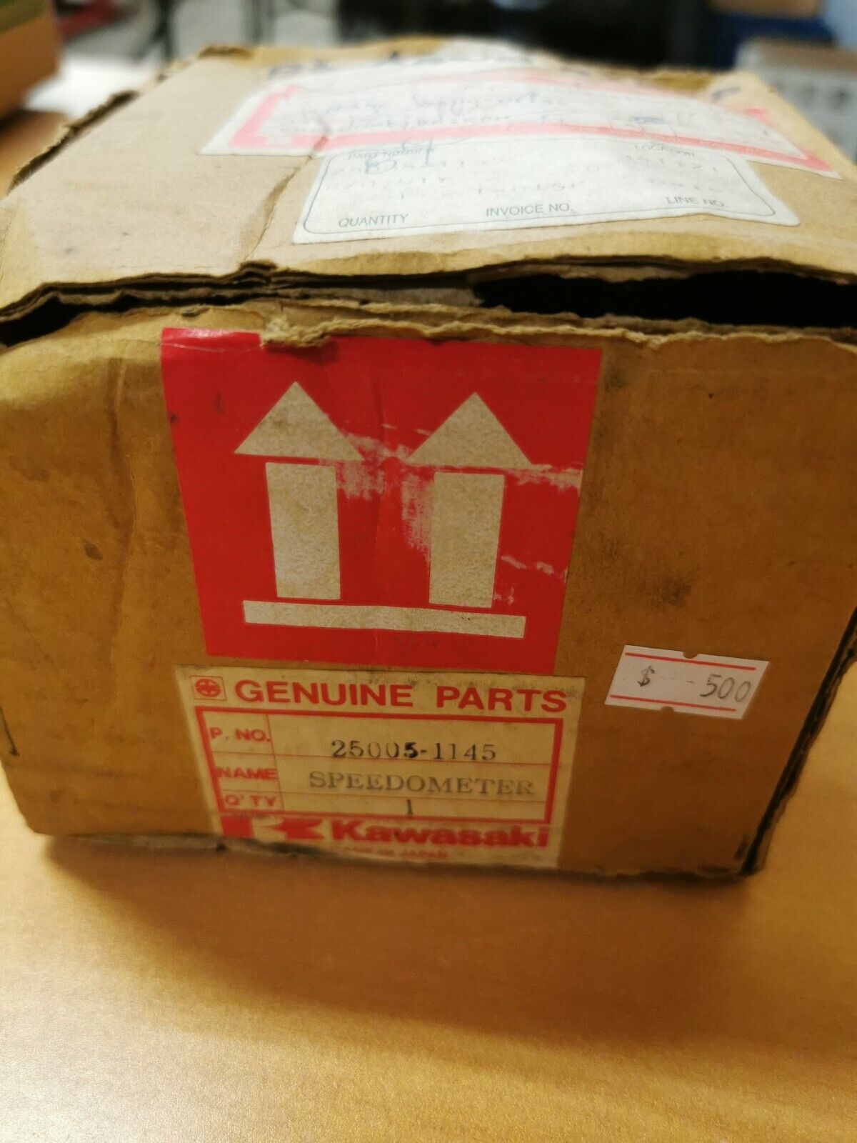 NOS KAWASAKI 81 82 83 CSR - KZ650 SPEEDOMETER KPH (Canada) | CN 25005-1145 K6