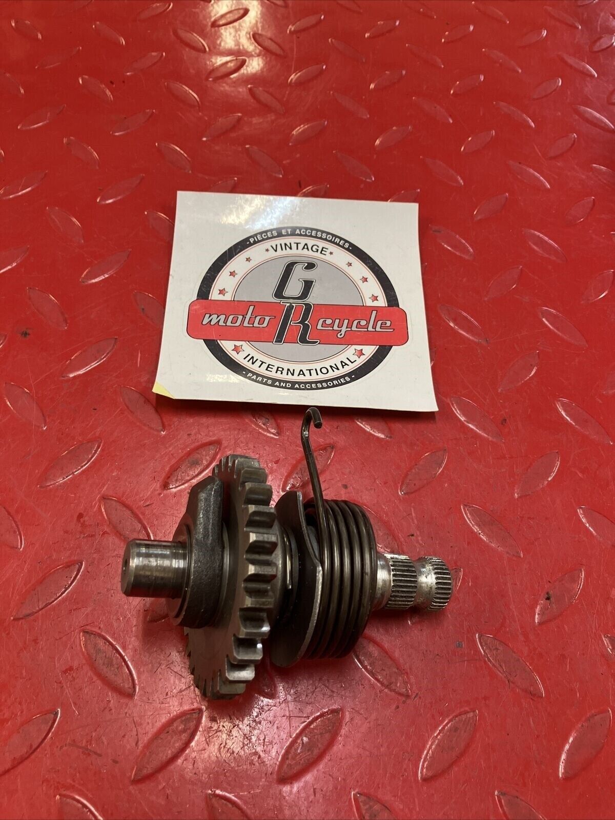 Yamaha RD400 1977 kickstarter kick starter shaft spindle gear 278-15660-01-00