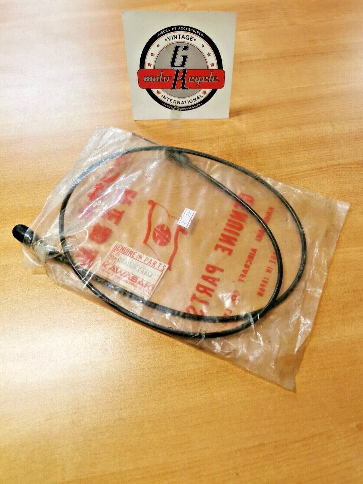 NOS KAWASAKI G4TR  KV100  1970 - 1976  CABLE CHANGE   54023-003   K9