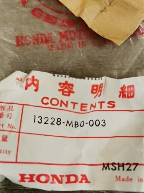 NOS HONDA VF700C BEARING E CONNECTING ROD 13228-MB0-003 SUB BY 13228-MBO-892 H77