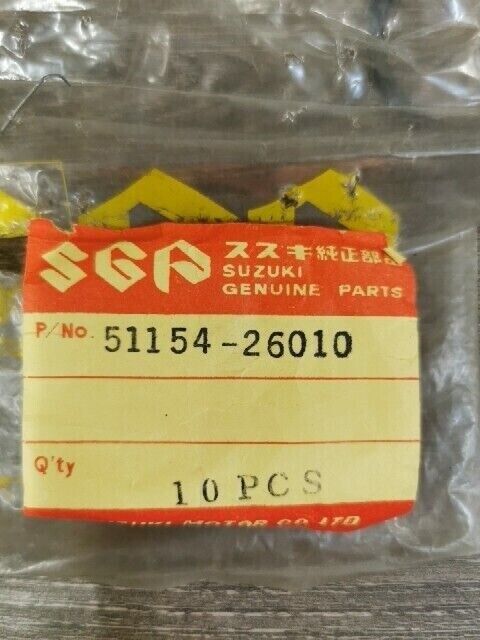 NOS SUZUKI TS50 1971 - 1974 A100 1974 O RING OUTER TUBE NUT 51154-26010 S52