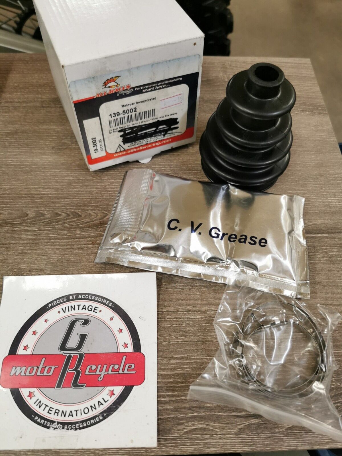 NOS ALL BALLS Polaris  Magnum Ranger Can-Am CV Boot Repair KiT Front 19-5002 J52