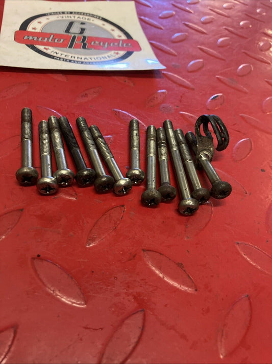 Suzuki RM125 1983 Crankcase hardware bolt set
