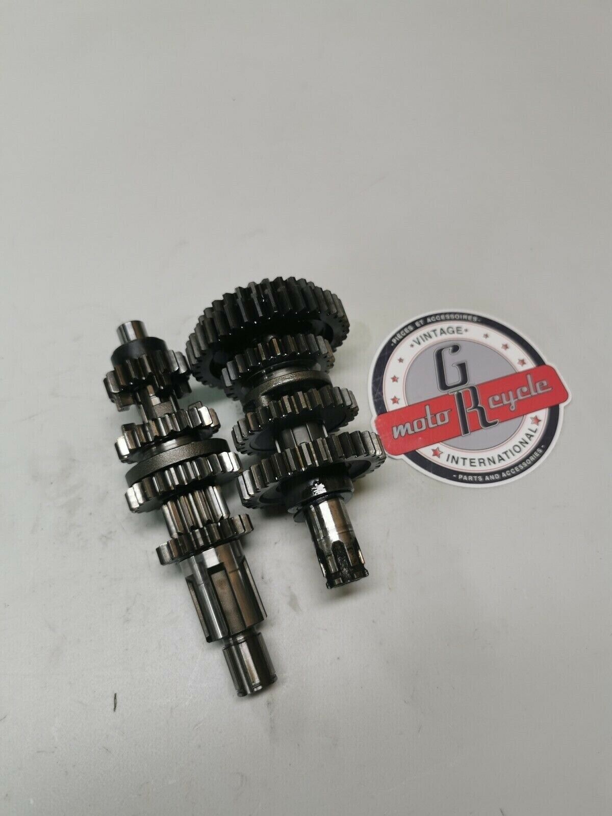 Honda XL80S 1983 transmission mainshaft countershaft main counter shaft gear